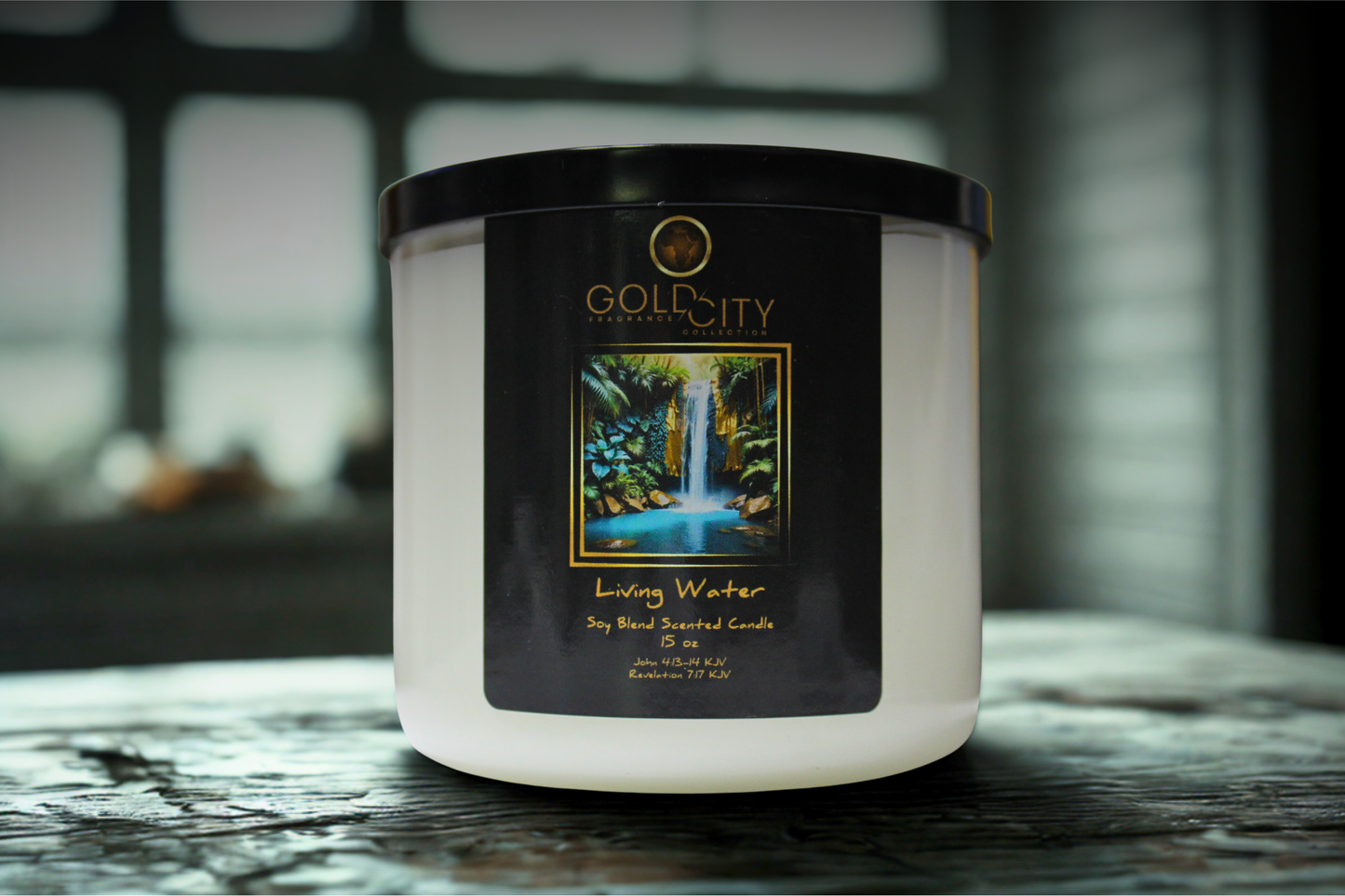 Living Water 15oz 3-Wick Candle